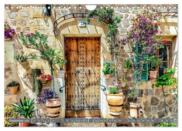 Produktbild: Mallorca - Mallorquinische Impressionen (Wandkalender 2026 DIN A4 quer), CALVENDO Monatskalender
