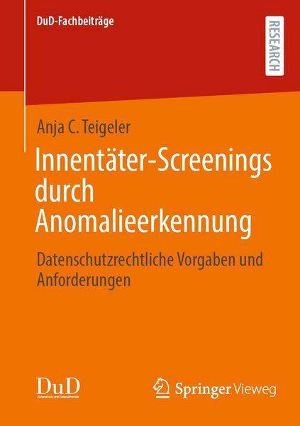 Produktbild: Innent&auml;ter-Screenings durch Anomalieerkennung
