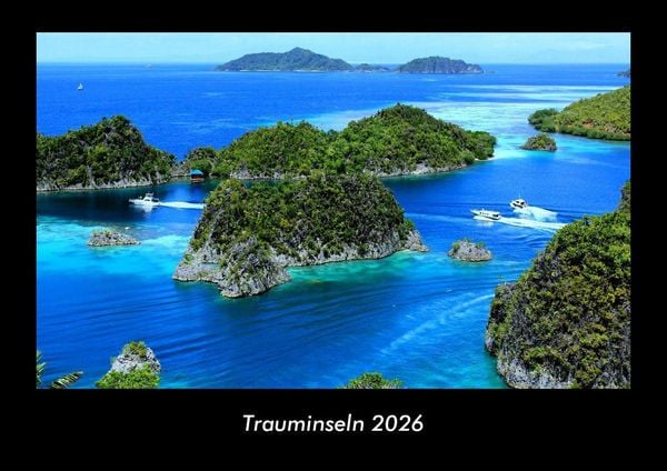 Trauminseln 2026 Fotokalender DIN A3