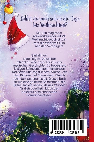 Produktbild: Ein magischer Adventskalender mit 24 Weihnachtsgeschichten