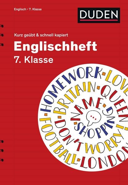 Produktbild: Englischheft 7. Klasse - kurz ge&uuml;bt & schnell kapiert