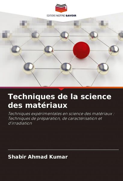 Produktbild: Techniques de la science des mat&eacute;riaux