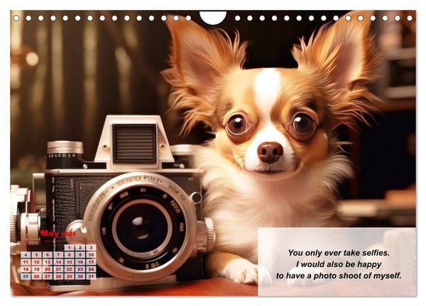 Produktbild: Great fun for Chihuahua lovers (Wall Calendar 2026 DIN A4 landscape), CALVENDO 12 Month Wall Calendar