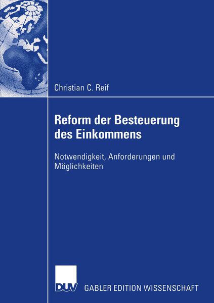 Produktbild: Reform der Besteuerung des Einkommens