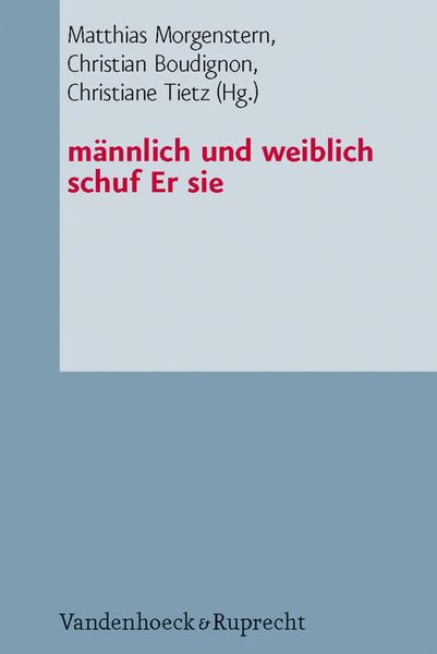 Produktbild: M&auml;nnlich und weiblich schuf Er sie