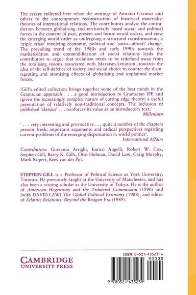 Produktbild: Gramsci, Historical Materialism and International Relations