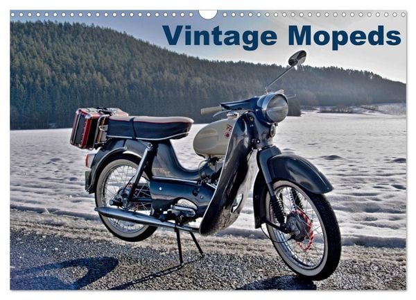 Produktbild: Vintage Mopeds (Wandkalender 2026 DIN A3 quer), CALVENDO Monatskalender
