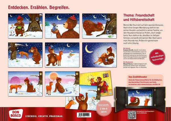 Produktbild: Benno B&auml;r. Kamishibai Bildkartenset