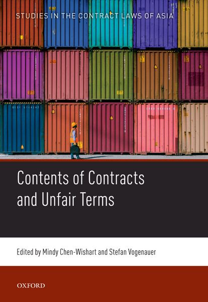 Produktbild: Contents of Contracts and Unfair Terms
