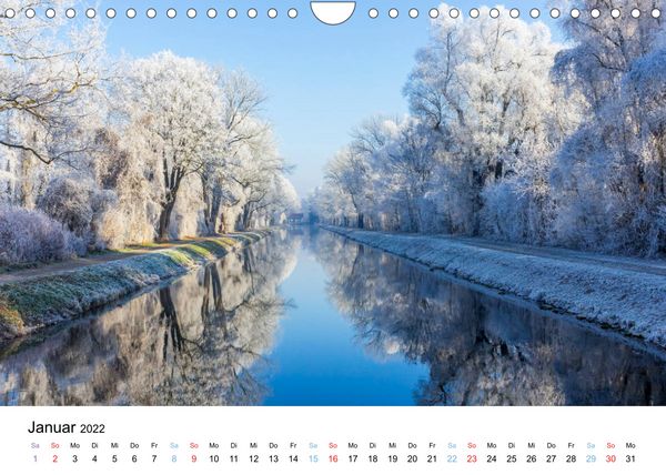 Produktbild: Amperland - Ansichten vor den Toren M&uuml;nchens (Wandkalender 2022 DIN A4 quer)