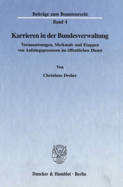Produktbild: Karrieren in der Bundesverwaltung.