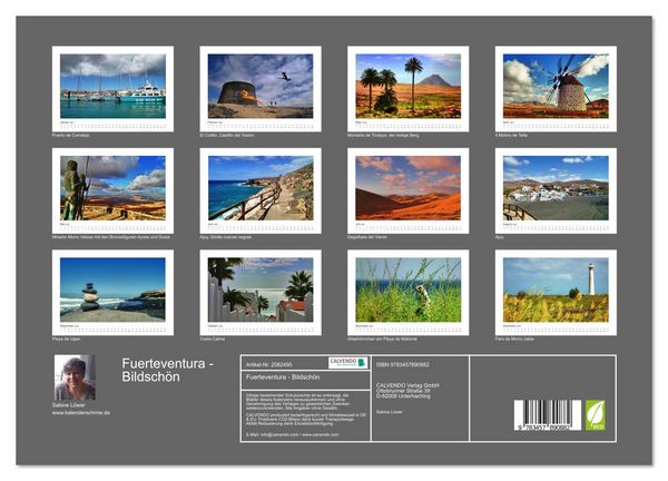 Produktbild: Fuerteventura - Bildsch&ouml;n (Wandkalender 2026 DIN A3 quer), CALVENDO Monatskalender