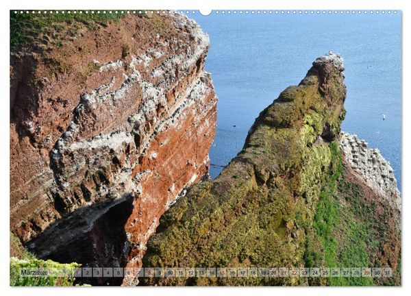 Produktbild: Sch&ouml;ne Insel Helgoland (Wandkalender 2026 DIN A2 quer), CALVENDO Monatskalender
