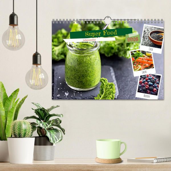 Produktbild: Super Food - Lebensmittel (Wandkalender 2026 DIN A4 quer), CALVENDO Monatskalender