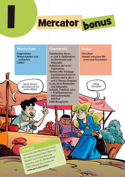 Produktbild: PONS Sprachlern-Comic Latein