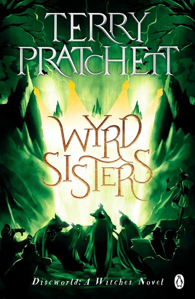 Book cover of Wyrd Sisters