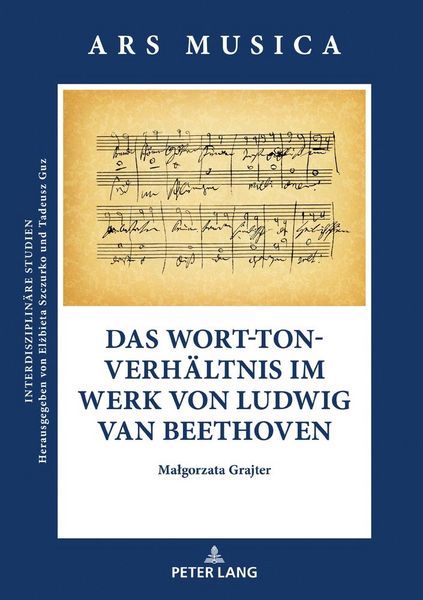 Produktbild: Das Wort-Ton-Verh&auml;ltnis im Werk von Ludwig van Beethoven