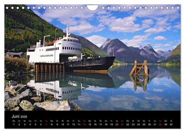 Produktbild: Norwegen (Wandkalender 2026 DIN A4 quer), CALVENDO Monatskalender