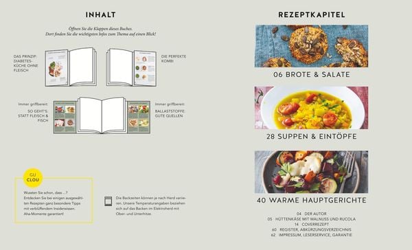 Produktbild: Diabetes-Rezepte vegetarisch