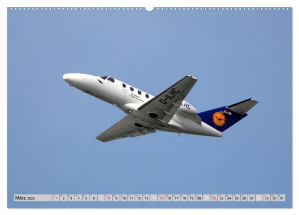 Produktbild: Flugzeuge - Starts und Landeanfl&uuml;ge (Wandkalender 2026 DIN A2 quer), CALVENDO Monatskalender