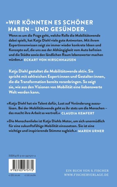 Raus aus der AUTOkratie – rein in die Mobilität von morgen!