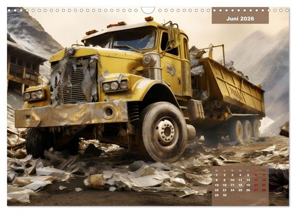 Produktbild: Der Schimmer im Dreck (Wandkalender 2026 DIN A3 quer), CALVENDO Monatskalender