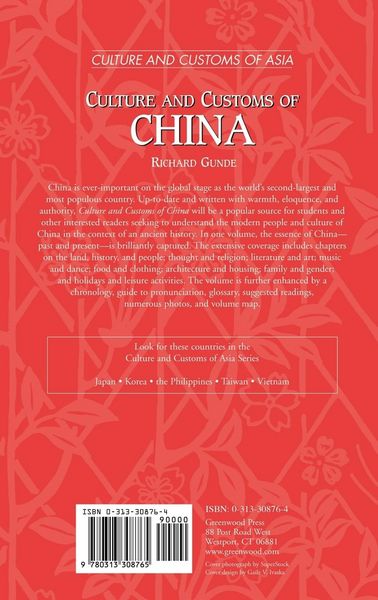 Produktbild: Culture and Customs of China