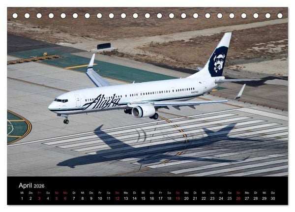 Produktbild: Faszination Fliegerei (Tischkalender 2026 DIN A5 quer), CALVENDO Monatskalender