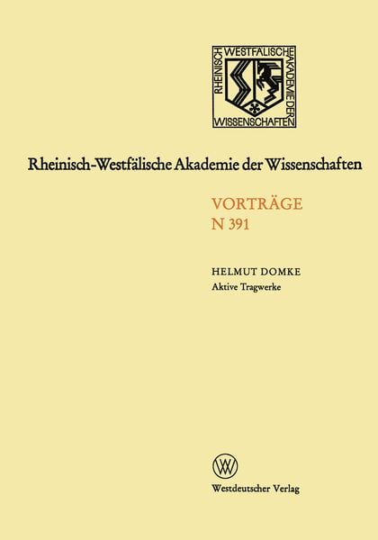 Produktbild: Rheinisch-Westf&auml;lische Akademie der Wissenschaften