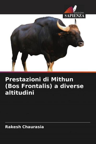 Produktbild: Prestazioni di Mithun (Bos Frontalis) a diverse altitudini