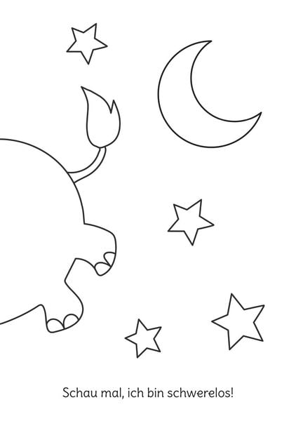 Produktbild: Ausmalbilder f&uuml;r Kita-Kinder: Mein erstes gro&szlig;es Malbuch: Im Weltall