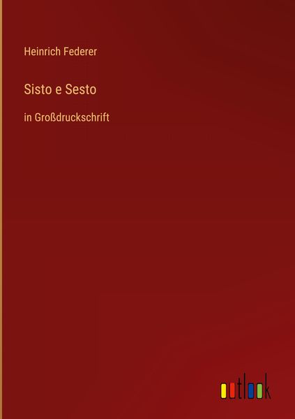 Produktbild: Sisto e Sesto