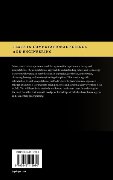 Produktbild: Elements of Scientific Computing