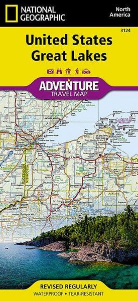 Produktbild: United States, Great Lakes Map
