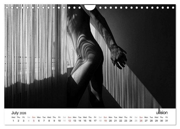 Produktbild: Male Nude Art (Wall Calendar 2026 DIN A4 landscape), CALVENDO 12 Month Wall Calendar