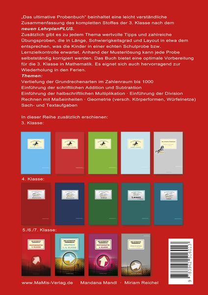 Produktbild: Das ultimative Probenbuch Mathematik 3. Klasse