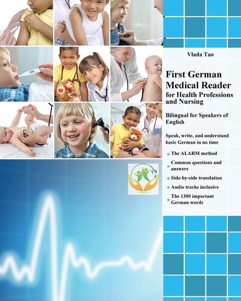 Produktbild: First German Medical Reader for Health Professions and Nursing