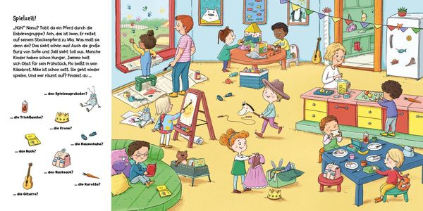 Produktbild: Mein erstes Geschichten-Bilder-Buch: Im Kindergarten