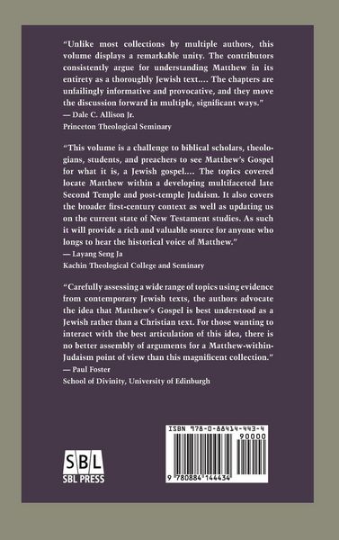 Produktbild: Matthew within Judaism