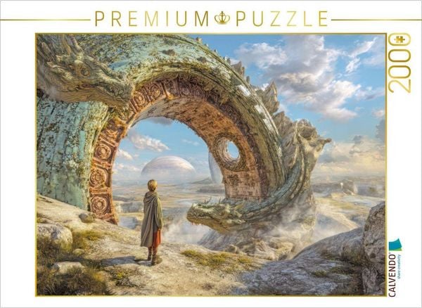 CALVENDO Puzzle Steinerne Echos | 2000 Teile Lege-Größe 90 × 67 cm Foto-Puzzle für glückliche Stunden
