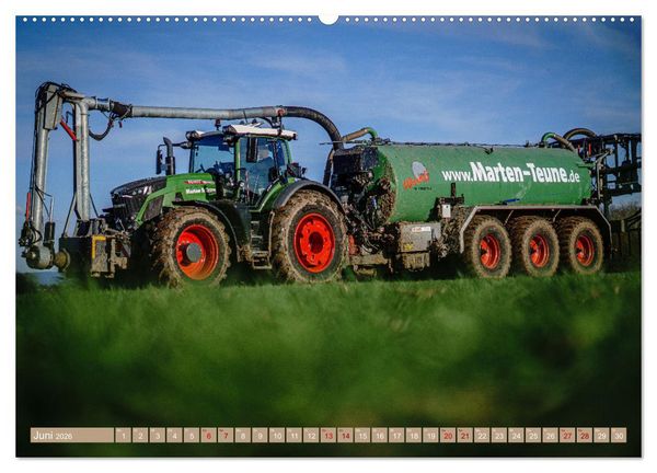 Produktbild: Moderne Landtechnik (Wandkalender 2026 DIN A2 quer), CALVENDO Monatskalender