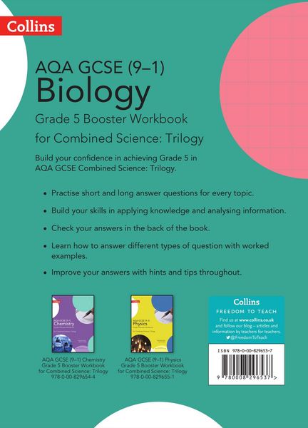 Produktbild: AQA GCSE BIOLOGY COMB G5 BOOWB