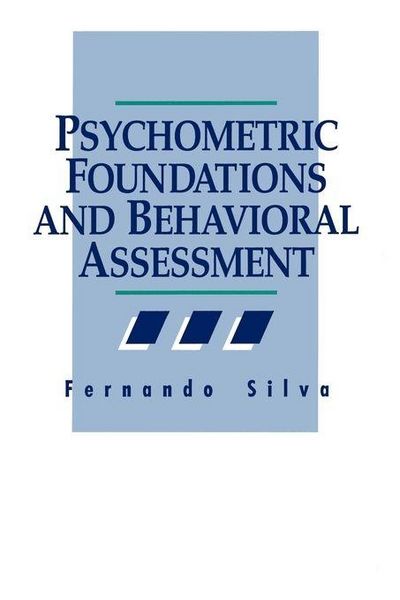 Produktbild: Psychometric Foundations and Behavioral Assessment