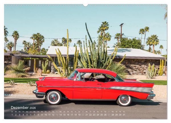 Produktbild: AMERICAN LEGENDS (hochwertiger Premium Wandkalender 2026 DIN A2 quer), Kunstdruck in Hochglanz