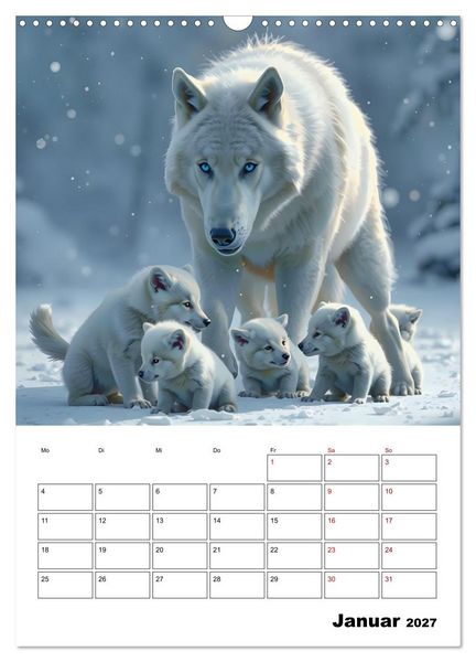 Produktbild: Die leisen Stimmen der Tiere (Wandkalender 2027 DIN A3 hoch), CALVENDO Monatskalender