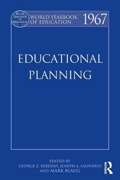Produktbild: World Yearbook of Education 1967