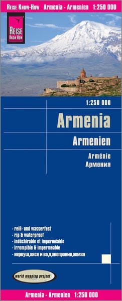 Produktbild: Reise Know-How Landkarte Armenien / Armenia (1:250.000)