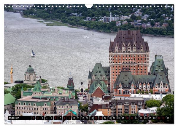 Produktbild: Le Ch&acirc;teau Frontenac (Calendrier mural 2027 DIN A3 vertical), CALVENDO calendrier mensuel