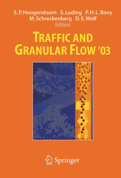 Produktbild: Traffic and Granular Flow ' 03
