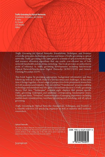 Produktbild: Traffic Grooming for Optical Networks